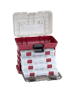 Plano 4-By&trade; Rack System 3500 - Red Metallic/Silver 135402