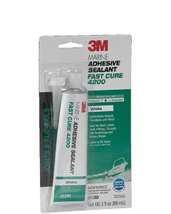 3M Marine 4200 Fast Cure White - 3 Oz. MMM 05260