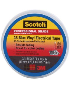 3M Marine #35 Vinyl Elect Tape 3/4 Blue MMM 10836