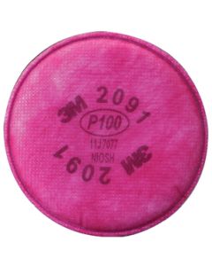 3M Marine P100 Particulate Filter (2/Bg) MMM 2091P100