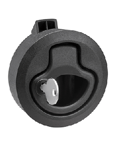 Whitecap Mini Ring Pull Nylon Locking Black 3228BC