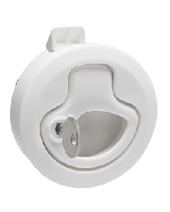 Whitecap Mini Ring Pull Nylon Locking White 3228WC