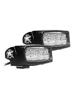 Rigid Industries SR-Q PRO Back Up Light Kit - Surface Mount Diffused - Pair - Black 980023