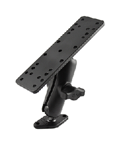 RAM Mount 1" Ball Mount w/6.25" X 2" Rectangle Base and Diamond Base RAM-B-111-238U