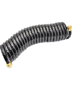JOHNSON PUMP COILED WASH DOWN HOSE 25' 1/2" DIAMETER
