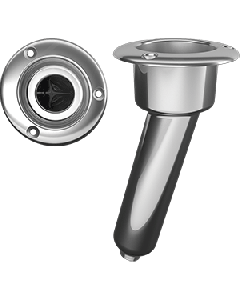 Mate Series Mate Series Stainless Steel 15&Deg; Rod &Amp; Cup Holder - Drain - Round Top C1015D 72502