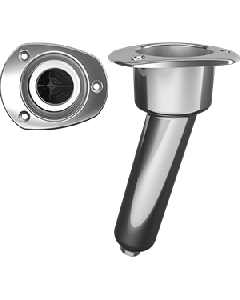 Mate Series Mate Series Stainless Steel 15&Deg; Rod &Amp; Cup Holder - Drain - Oval Top C2015D 72511