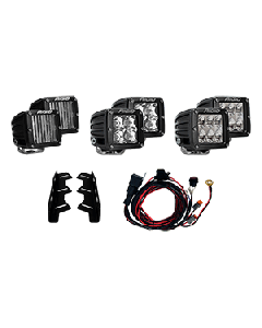 RIGID INDUSTRIES 2017-18 RAPTOR TRIPLE FOG LIGHT KIT