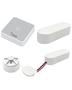 Glomex ZigBoatStarter Kit System - Gateway, Battery, Door/Porthold & Flood Sensor ZB101