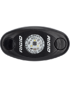 RIGID Industries A-Series Black Low Power LED Light - Single - Warm White 480013