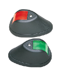 Perko Vertical Mount Side Lights - 12V - Black 0254B00DP1