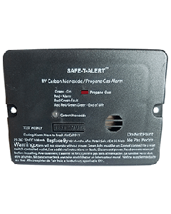 Safe-T-Alert Combo Carbon Monoxide Propane Alarm - Surface Mount - Mini - Black 25-742-BL