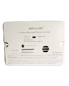 Safe-T-Alert Combo Carbon Monoxide Propane Alarm - Surface Mount - Mini - White 25-742-WHT