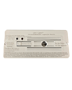 Safe-T-Alert Combo Carbon Monoxide Propane Alarms Flush Mount - White 35-742-WHT