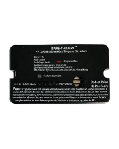 Safe-T-Alert 45-Series Combo Carbon Monoxide Propane Alarm Surface Mount - Black 45-741-BL
