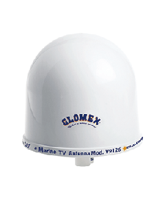 Glomex 10" Dome TV Antenna w/Auto Gain Control & Mount V9126AGC