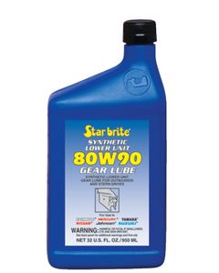 Starbrite Synthetic 80W90 Gear Lube 32Oz STA 27232