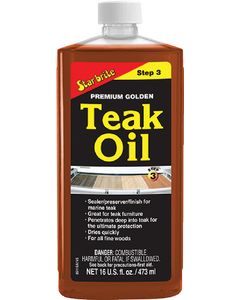 Starbrite Premium Golden Teak Oil Pt. STA 85116