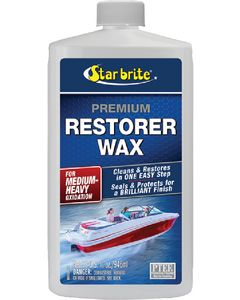 Starbrite Premium Restorer Wax 16 oz. STA-86016