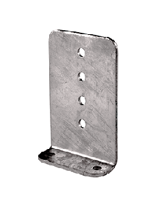 C.E. Smith Vertical 90&deg; Bunk Bracket - 5" x 8" - Aluminum 10161A40