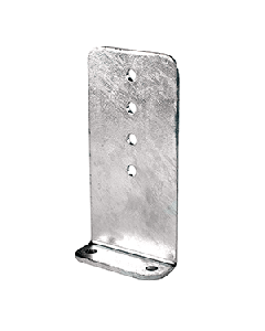 C.E. Smith Vertical 90&deg; Bunk Bracket - 5" x 10" - Aluminum 10162A40