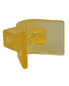 C.E. Smith Y-Stop 3" x 3" - 1/2" ID Yellow PVC 29554
