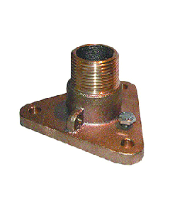 GROCO FLANGED ADAPTOR 1 1/4" NPT BRONZE