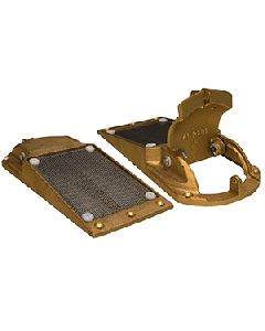 GROCO Perforated Hull Strainer w/Access Door 1-1/4" Max Thru-Hull APHS-1250-1