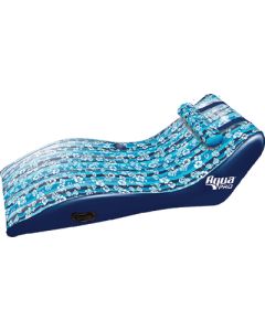 AQUA LEISURE COMFORT LOUNGE W PILLOW APL17014S2