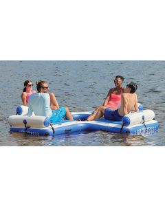 AQUA LEISURE INFL CROSS DOCK 10'7 X10'7 ALR APT21648