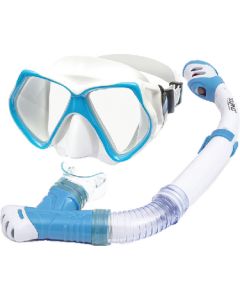 AQUA LEISURE GEMINI MASK   SNORKEL COMBO-BL DPC17864S3