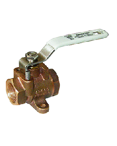 GROCO 1/4" NPT BRONZE FUEL VALVE