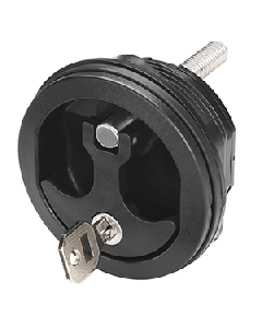 Whitecap Whitecap Compression Handle Black Nylon Locking - 1/4 Turn 8726Bc 74558
