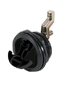 Whitecap Whitecap Compression Handle Stainless Steel/Black Nylon Non-Locking - 1/4 Turn 8230Bc 74564
