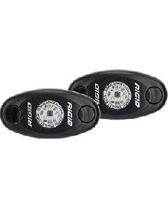 RIGID Industries A-Series Low Power Black Housing/White Light - Pair 482033