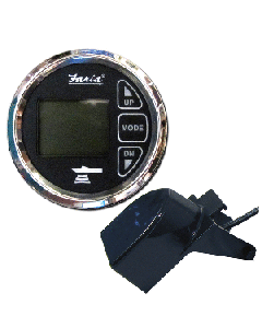 FARIA CHESAPEAKE BLACK 2" DEPTH SOUNDER W/AIR & WATER 13752