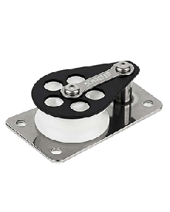 Schaefer Series 3 Flat Base/Alum Cheek/Delrin Sheave 303-09