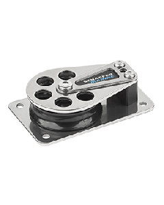 Schaefer Series 5 Flat Base Cheek Block - Stainless Steel Cheeks 505-11
