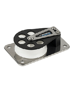Schaefer Series 7 Flat Base/Aluminum Cheek/Delrin Sheave 704-11