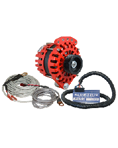 BALMAR ALTERNATOR 170 AMP KIT 12 VOLT 1-2IN SINGLE FOOT XT-SF-170-K6-KIT