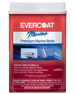 Evercoat Qt Resin W/Wax FIB 100553