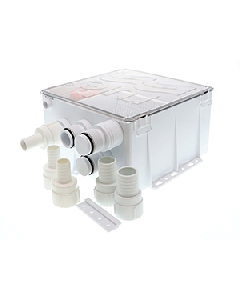 Rule Shower Drain Box w/800 GPH Pump - 12V 98B