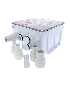 Rule Shower Drain Box w/1100 GPH Pump - 24V 99B-24