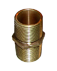 GROCO BRONZE PIPE NIPPLE 3/4" NPT