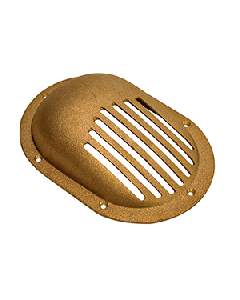 GROCO BRONZE SLOTTED HULL STRAINER 1 1/2" MAX THRU-HULL