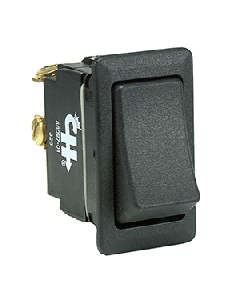 Cole Hersee Sealed Rocker Switch Non-Illuminated SPST On-Off 2 Screw 56027-01-BP