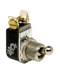 Cole Hersee Light Duty Toggle Switch SPST Off-On 2 Screw - Ball Type Actuator M-493-BP