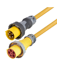 Marinco 100 Amp 120/208V 4-Pole, 5-Wire Shore Power Cable - No Neutral Wire - 75' CS75IT5