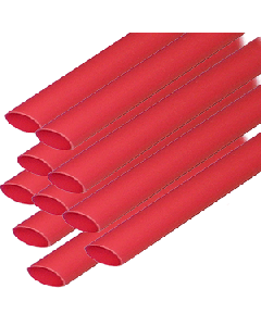 ANCOR HEAT SHRINK TUBING 3/16"X6" RED 10PCS 302606