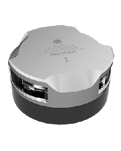 Lopolight Masthead, Anchor & Stern Light - 3nm - Single - Silver Housing - Horizontal Mount f/Sailing Vessels 201-021